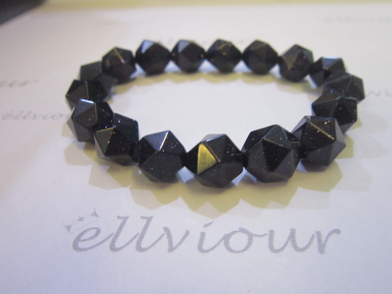 Blue Sandstone Bracelet